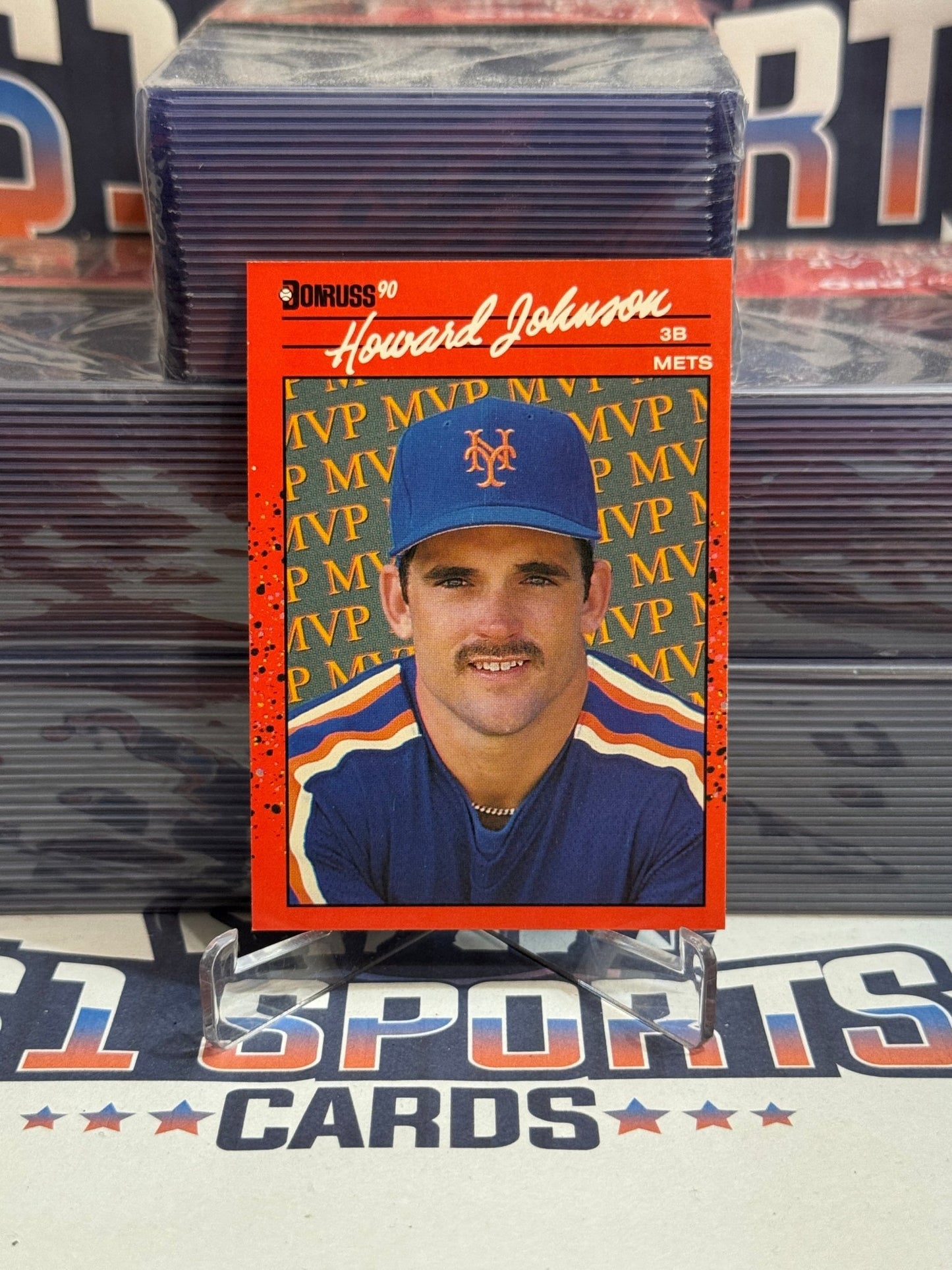 1990 Donruss (MVP) Howard Johnson #BC - 2