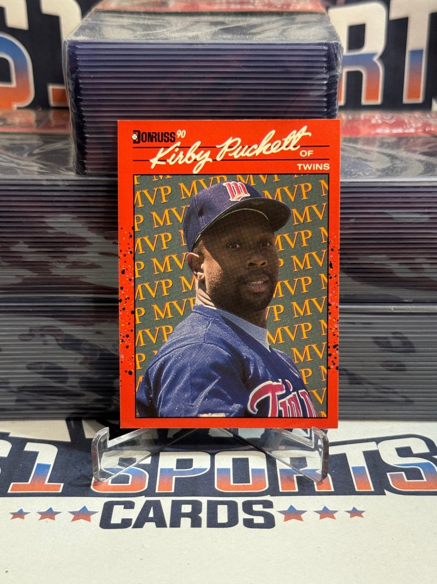 1990 Donruss (MVP) Kirby Puckett #BC - 8