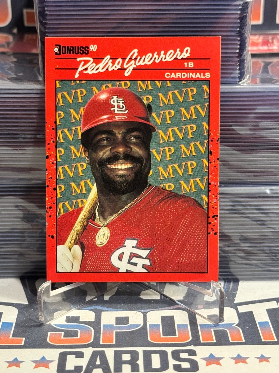 1990 Donruss (MVP) Pedro Guerrero BC-6