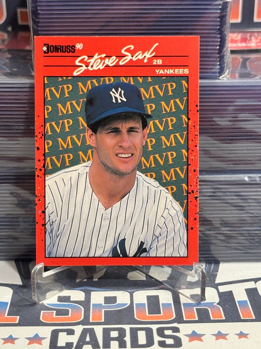 1990 Donruss (MVP) Steve Sax BC-22