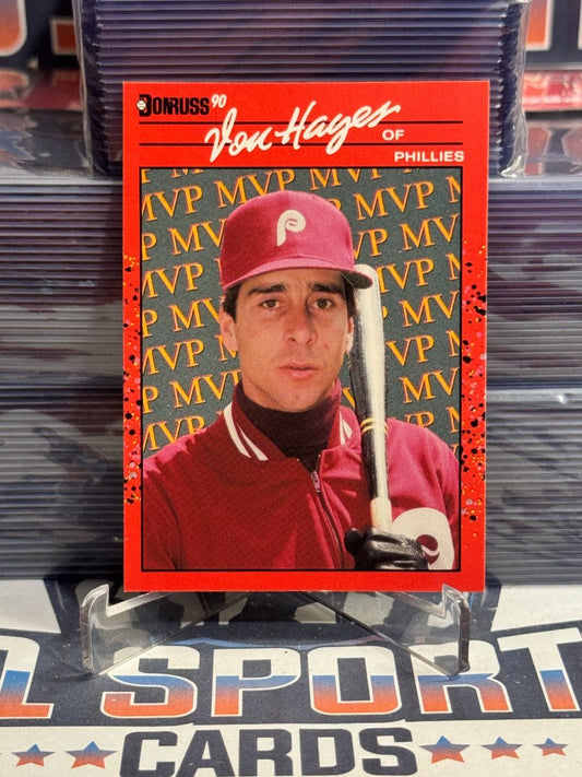 1990 Donruss (MVP) Von Hayes BC-25