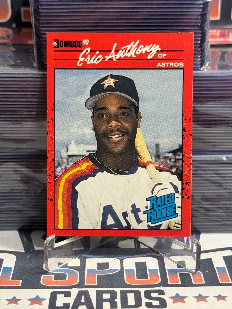 1990 Donruss (Rated Rookie) Eric Anthony 34