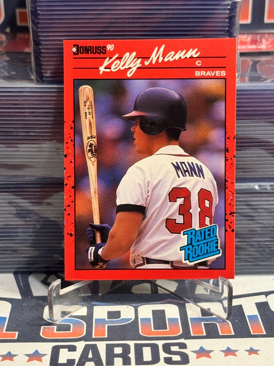 1990 Donruss (Rated Rookie) Kelly Mann 46