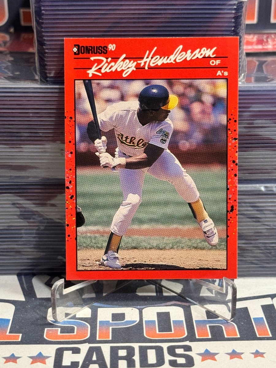 1990 Donruss Rickey Henderson 304