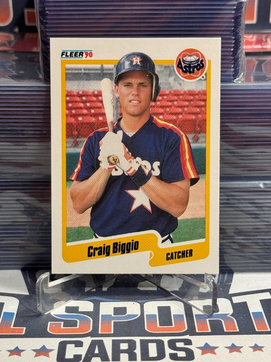 1990 Fleer (2nd Year) Craig Biggio 224