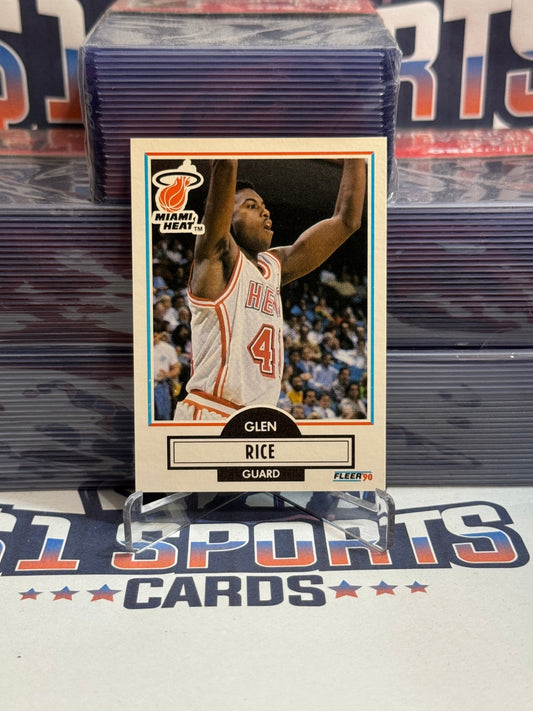 1990 Fleer (2nd Year) Glen Rice #101