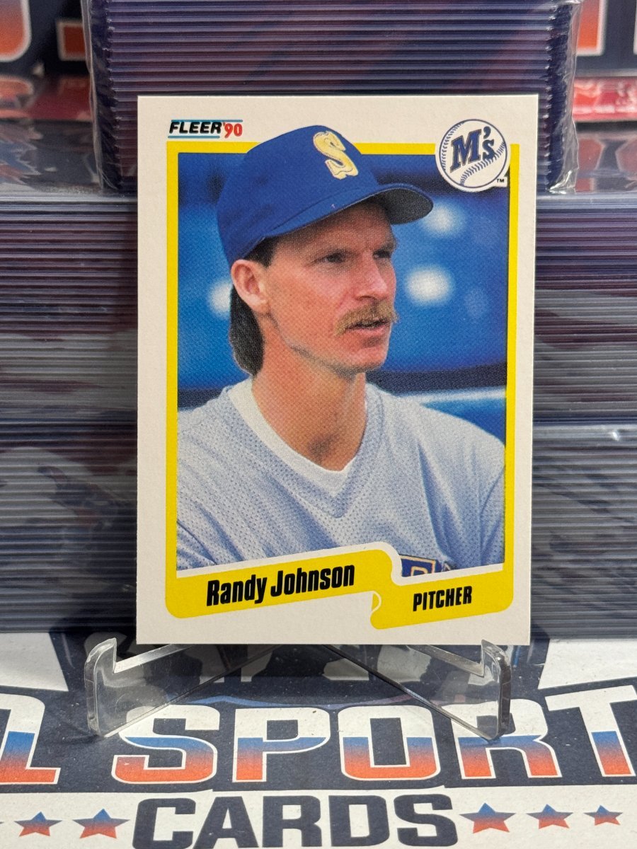 1990 Fleer (2nd Year) Randy Johnson 518