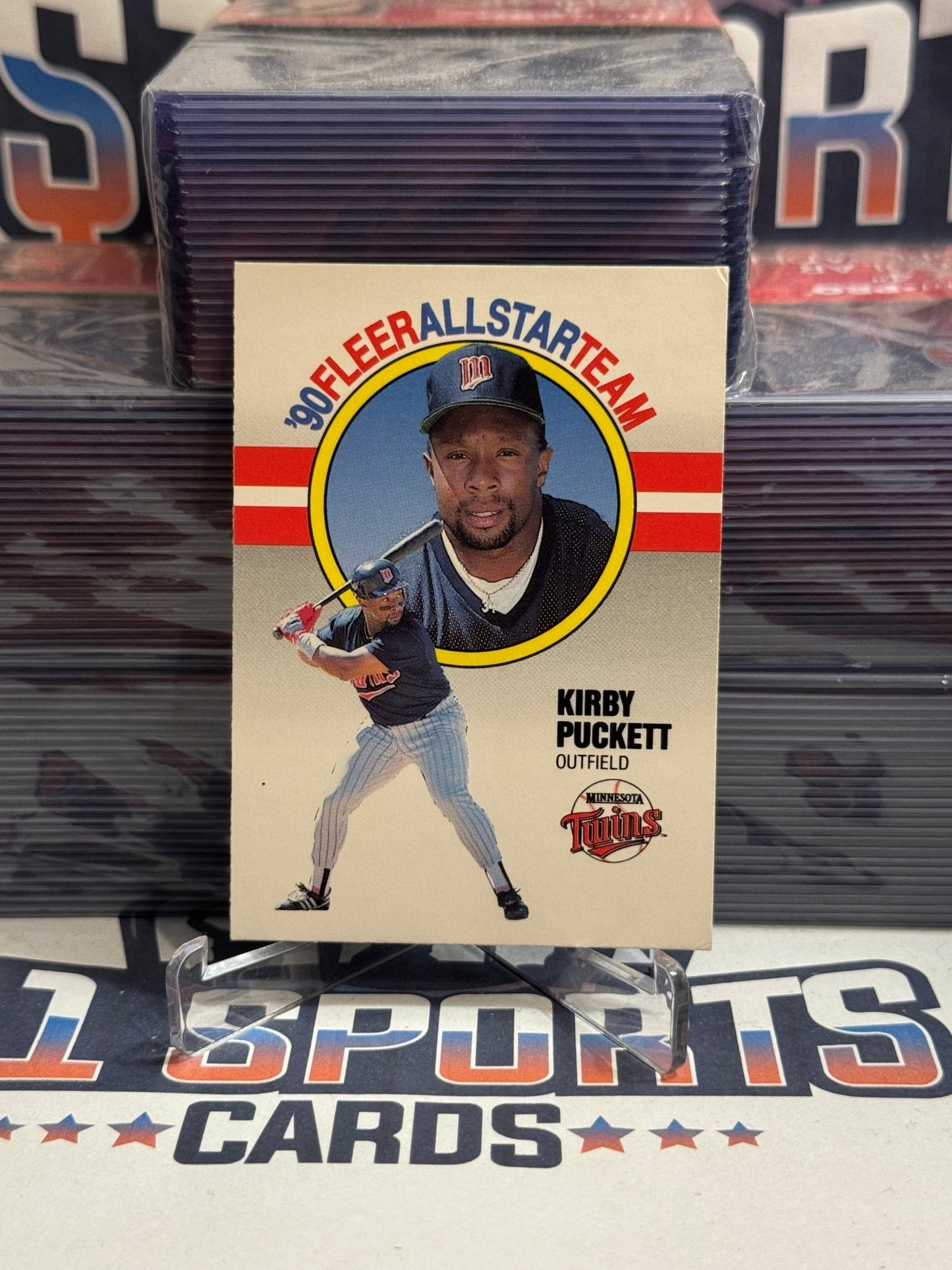 1990 Fleer (All - Star Team) Kirby Puckett #7