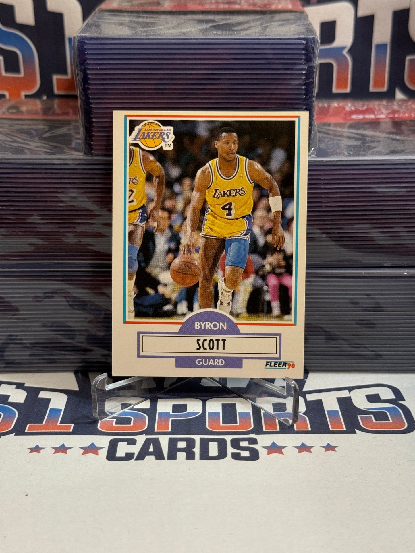 1990 Fleer Byron Scott #94