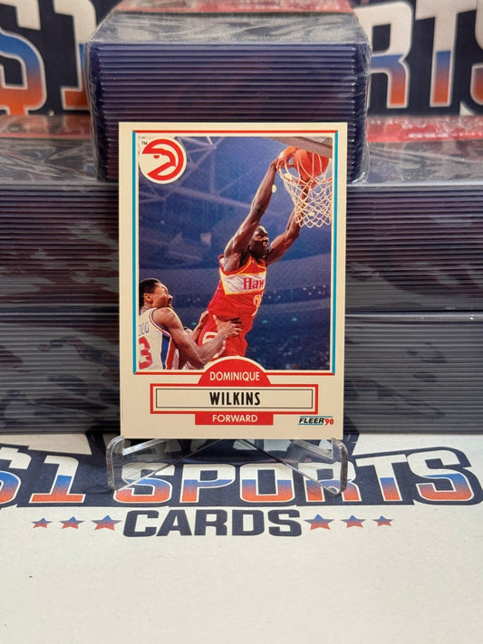 1990 Fleer Dominique Wilkins #6