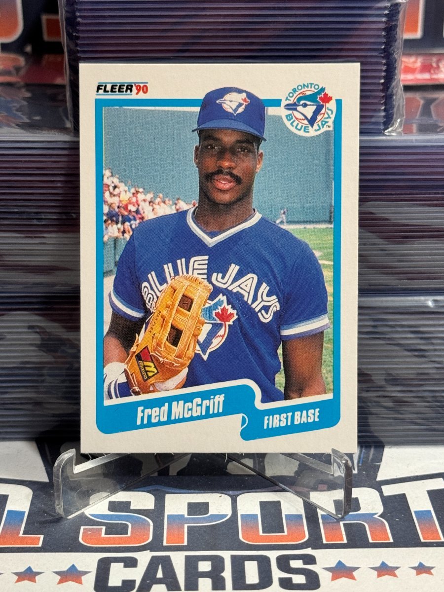 1990 Fleer Fred McGriff 89