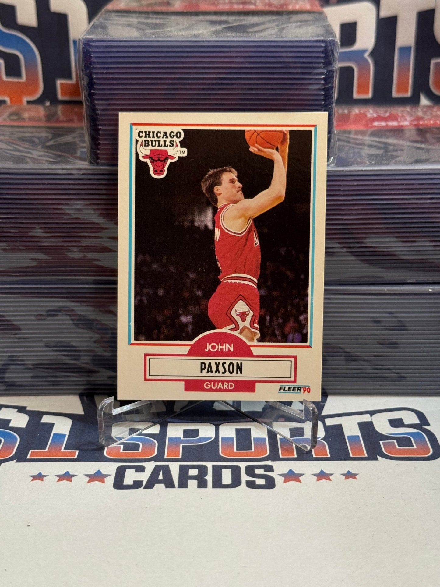 1990 Fleer John Paxson #28