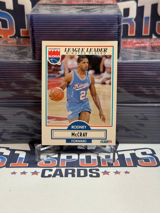 1990 Fleer (League Leader) Rodney McCray #165