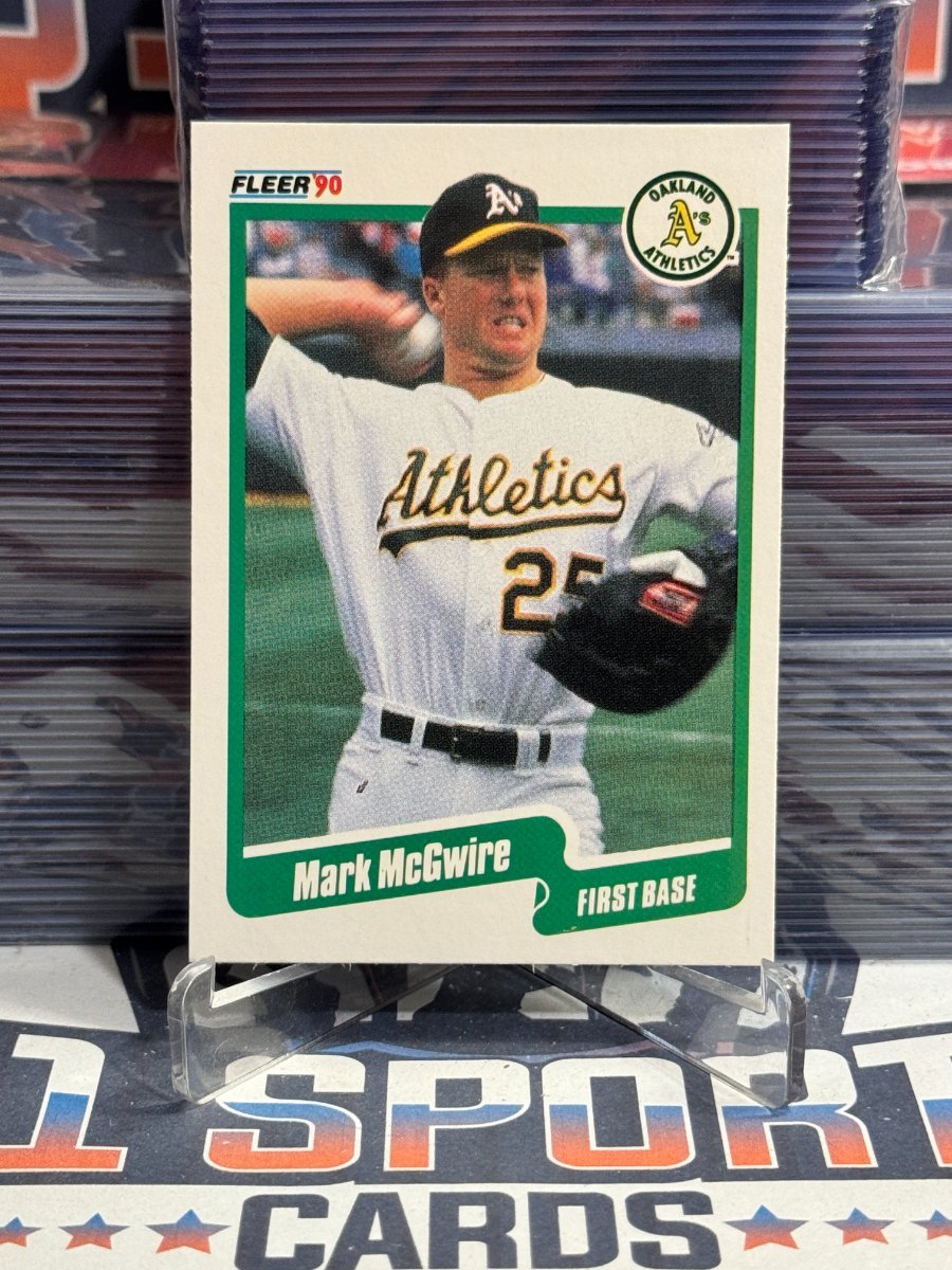 1990 Fleer Mark McGwire 15