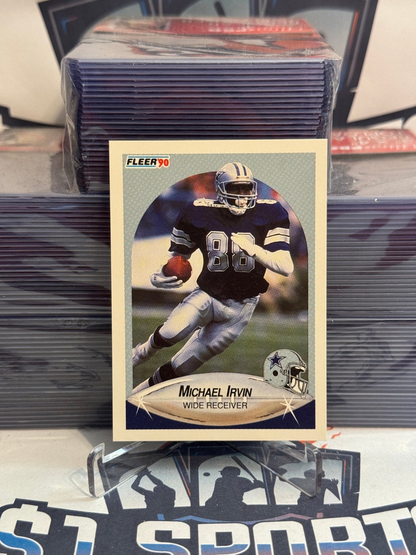 1990 Fleer Michael Irvin #389