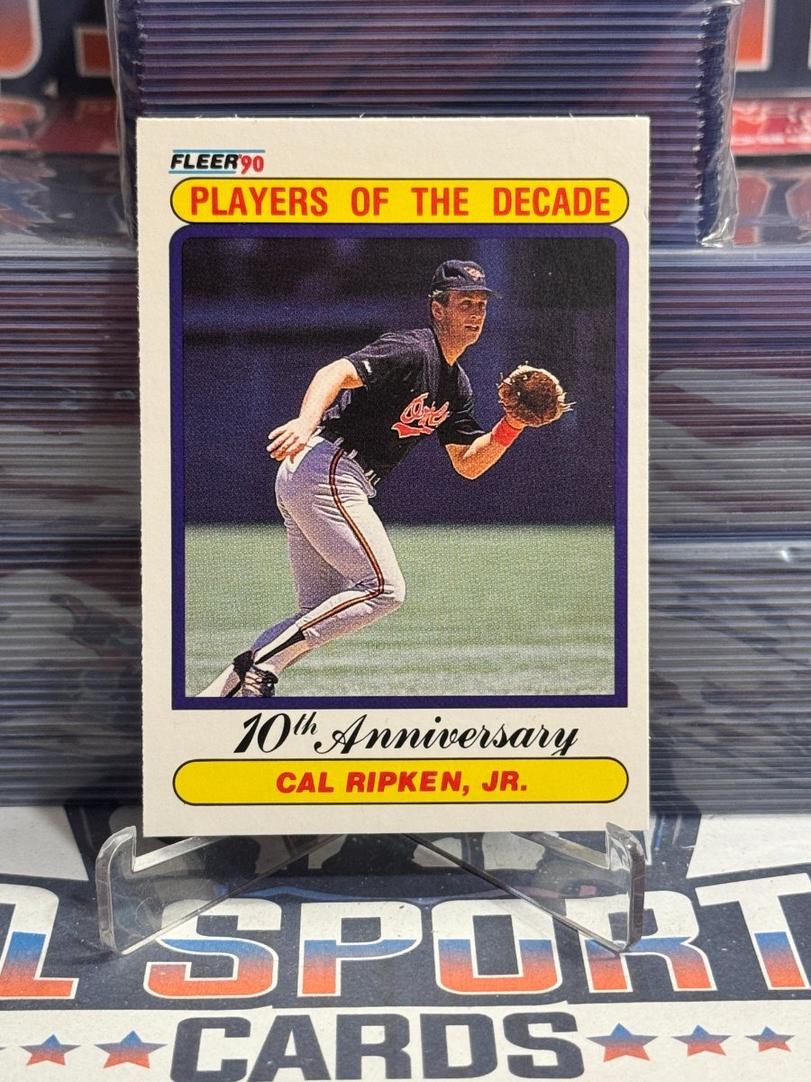 1990 Fleer (Players of the Decade) Cal Ripken, Jr. 624
