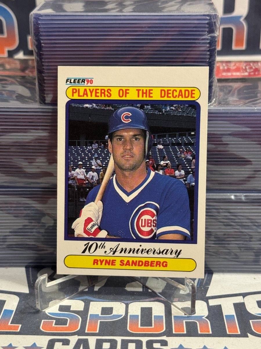 1990 Fleer (Players of the Decade) Ryne Sandberg #625