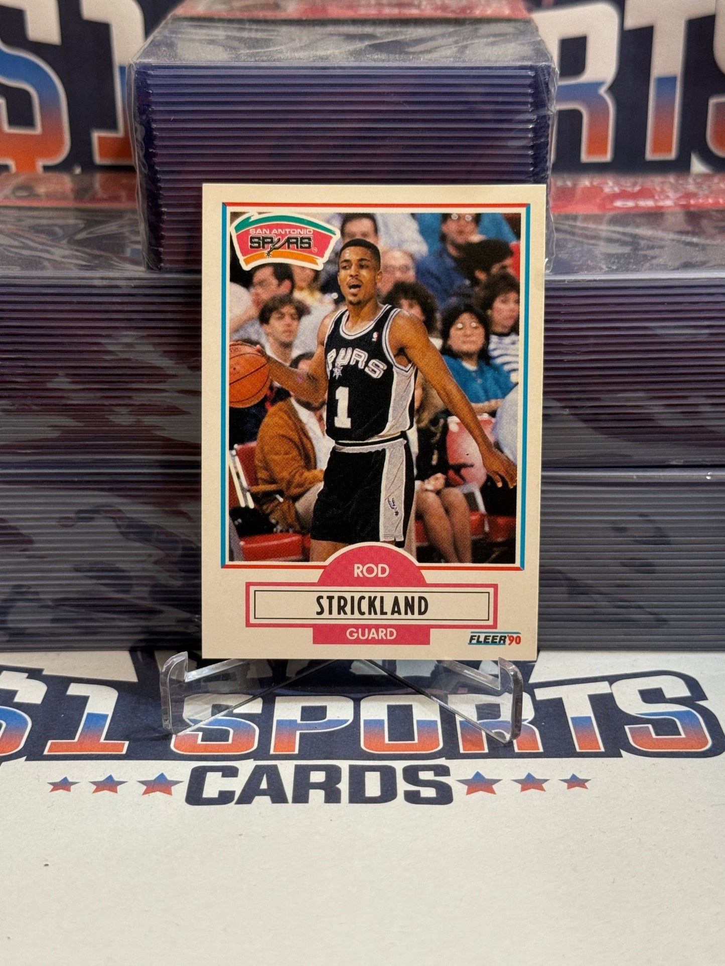 1990 Fleer Rod Strickland #173