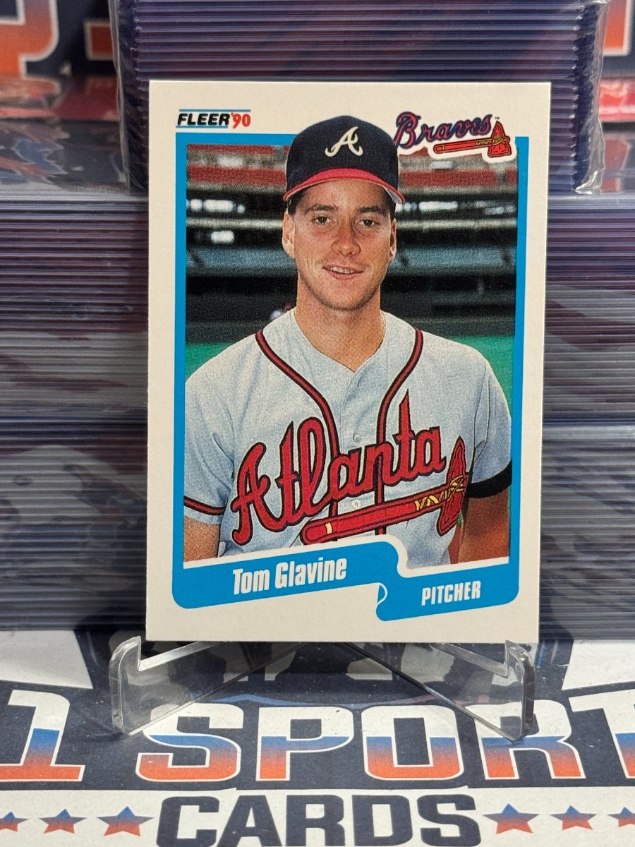 1990 Fleer Tom Glavine 583