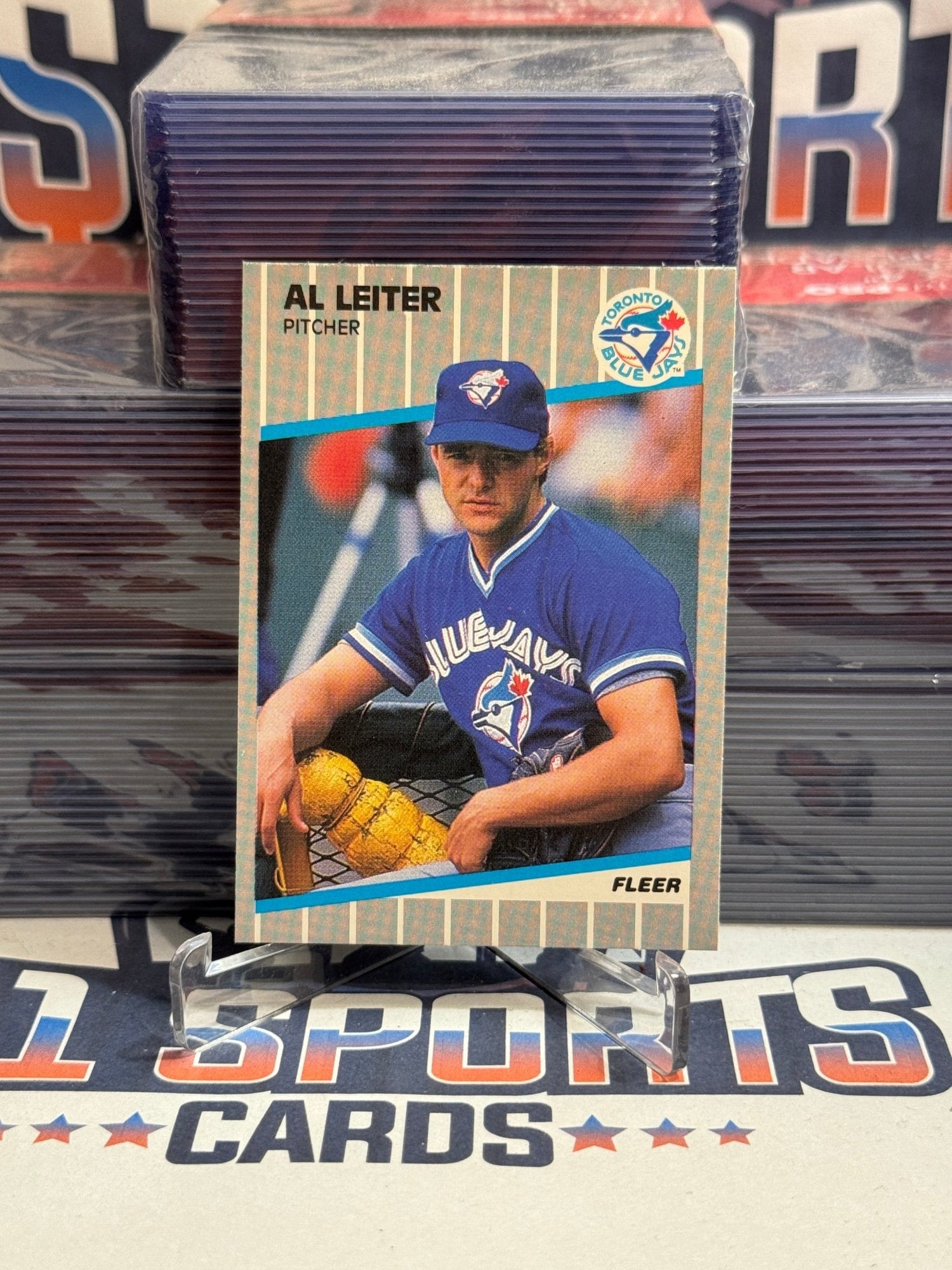 1990 Fleer Update (Blue Jays Debut) Al Leiter #U - 70