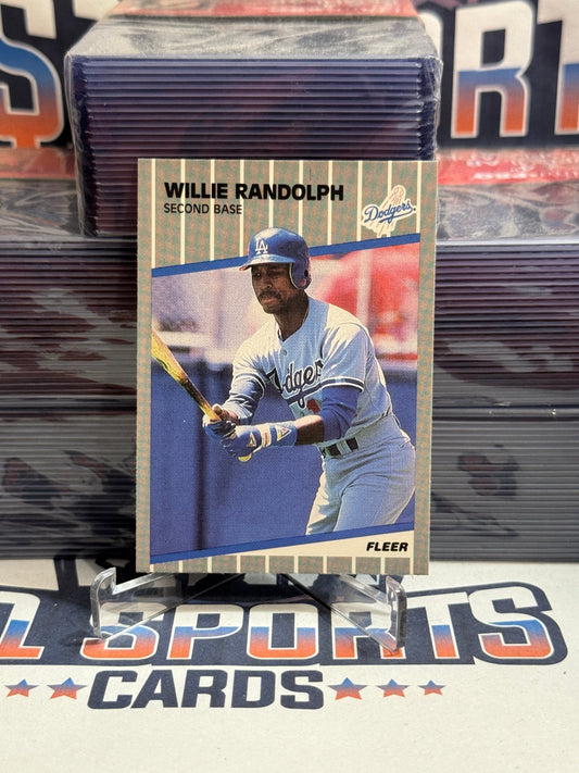 1990 Fleer Update (Dodgers Debut) Willie Randolph #U - 93