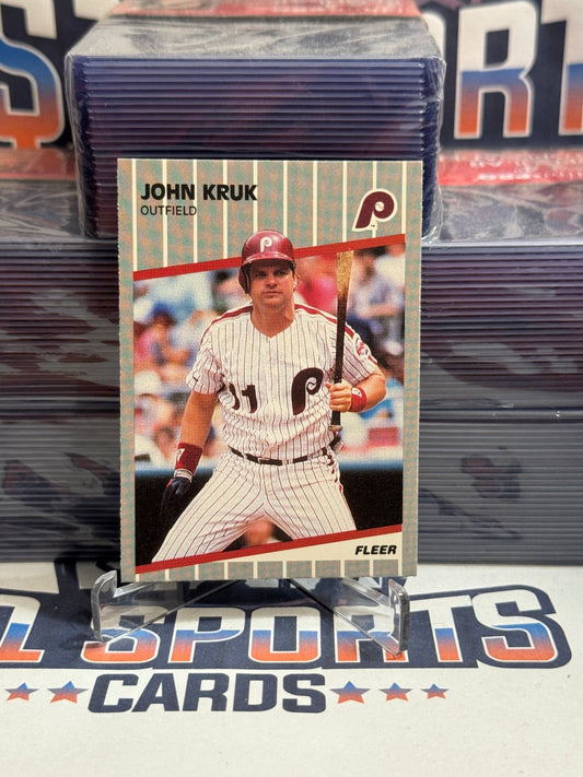 1990 Fleer Update (Phillies Debut) John Kruk #U - 109