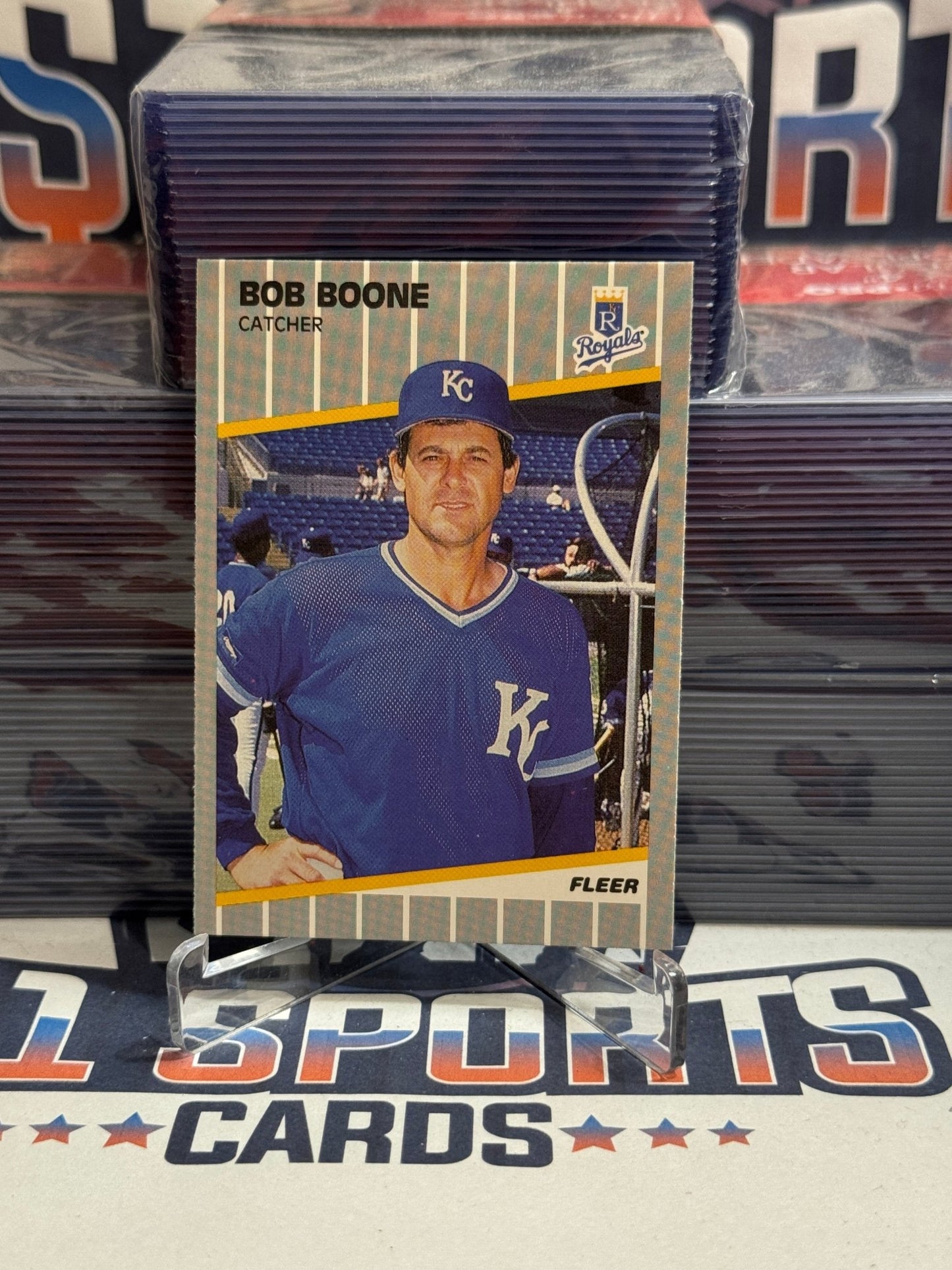 1990 Fleer Update (Royals Debut) Bob Boone #U - 36