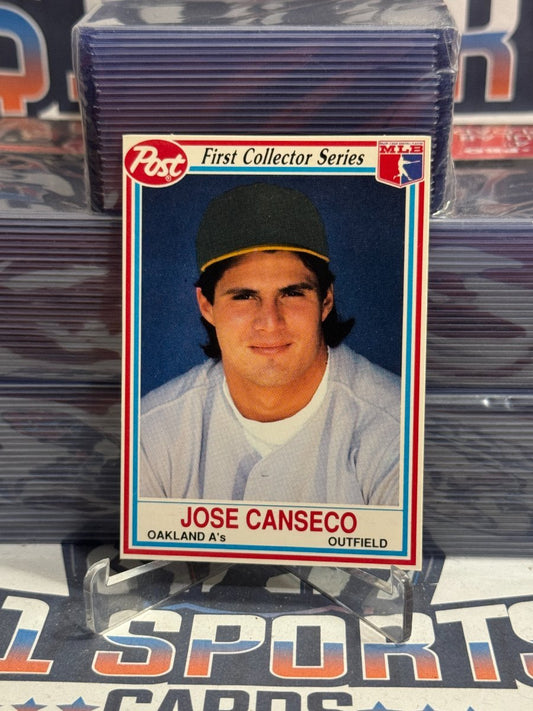 1990 Post Cereal Jose Canseco #16