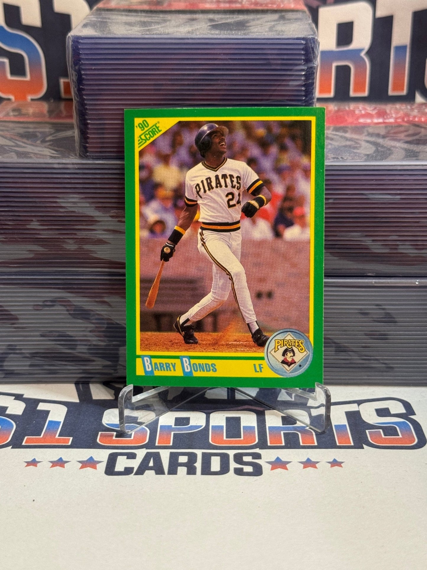 1990 Score Barry Bonds #4