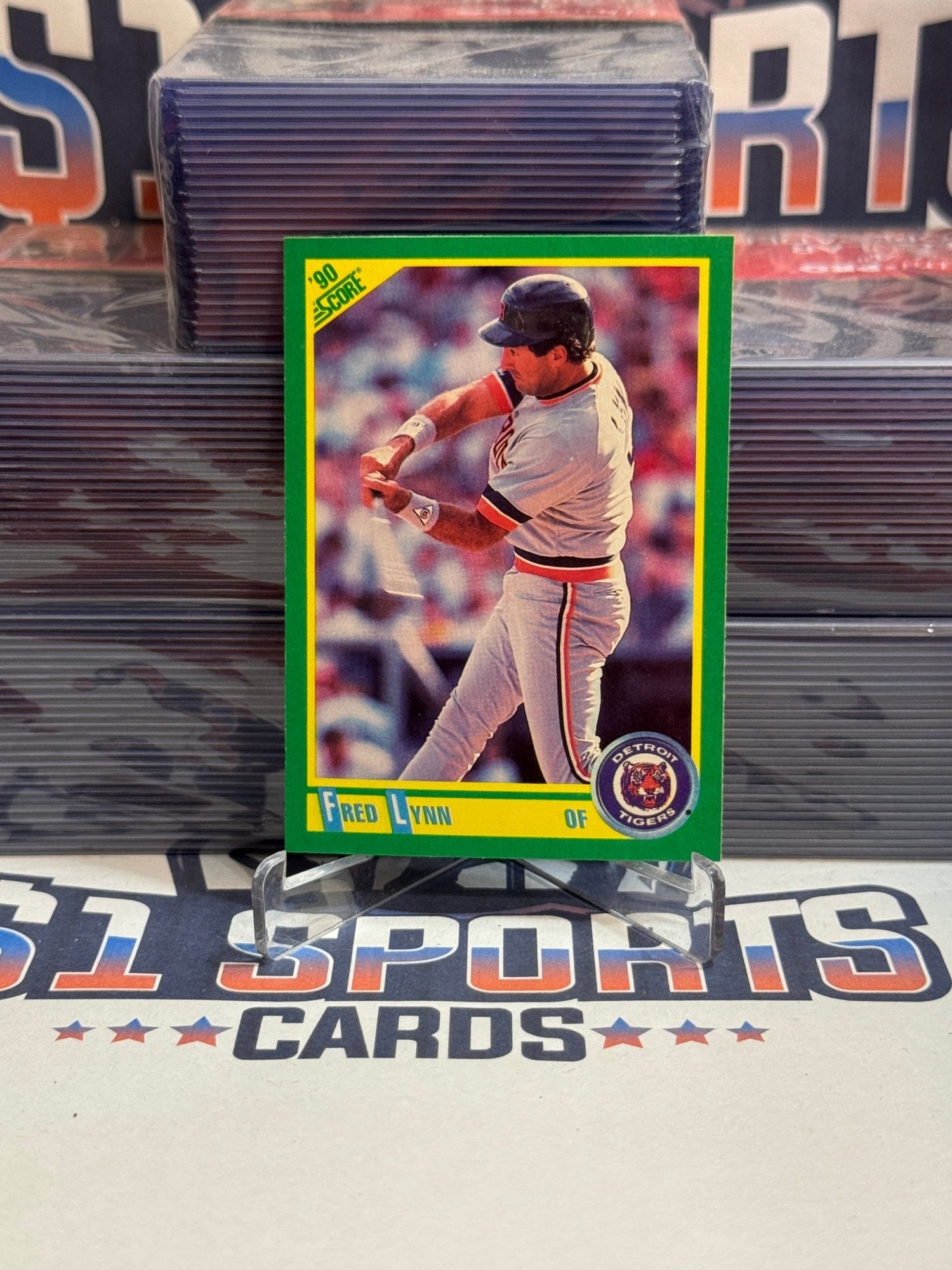 1990 Score Fred Lynn #131