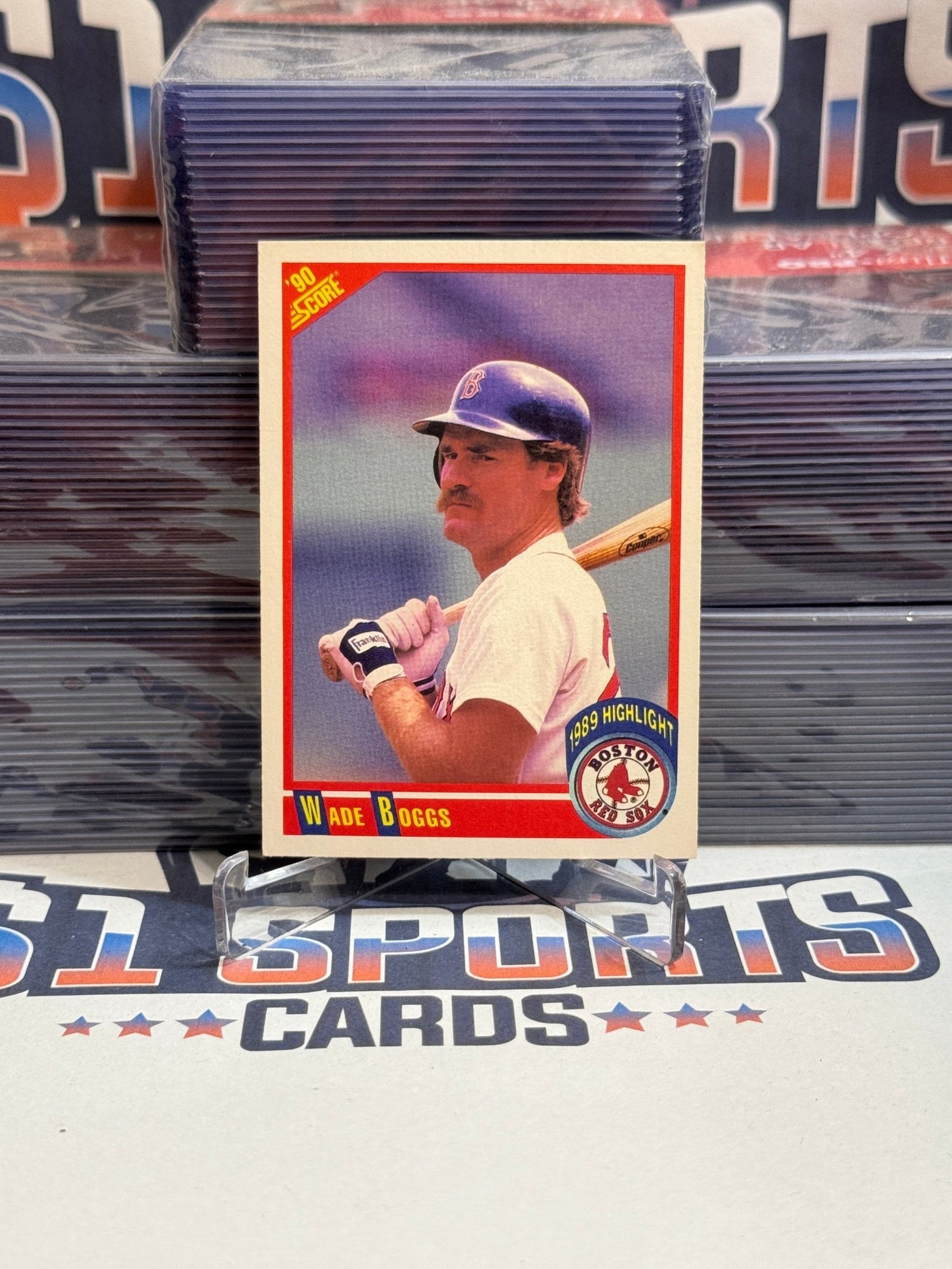 1990 Score (Highlight) Wade Boggs #704