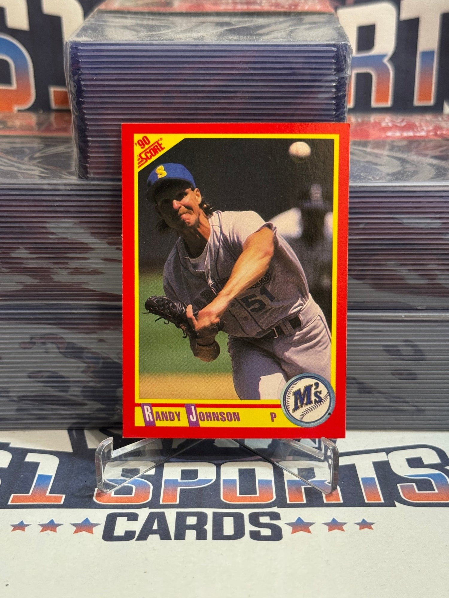 1990 Score Randy Johnson #415