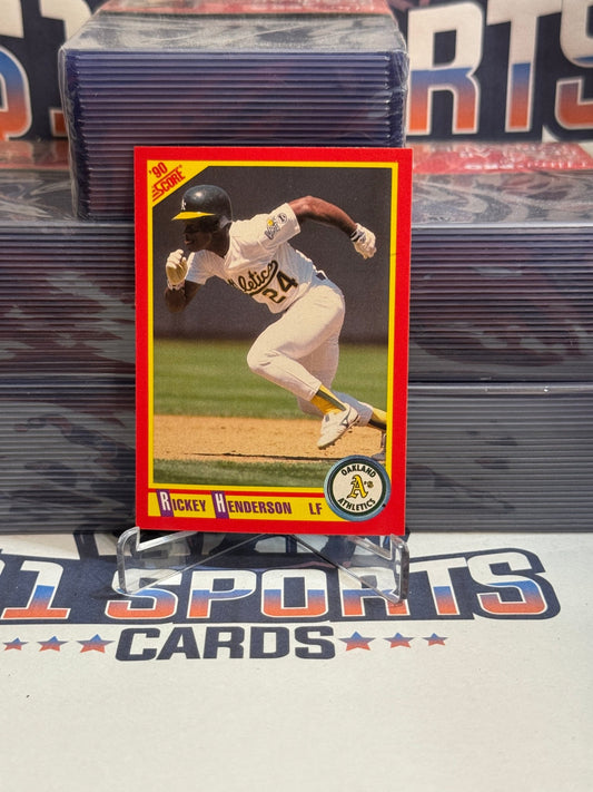 1990 Score Rickey Henderson #260