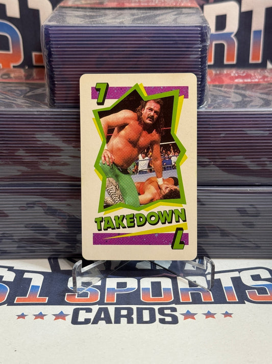 1990 Titan Sports WWE (Game) Jake "the Snake" Roberts #7