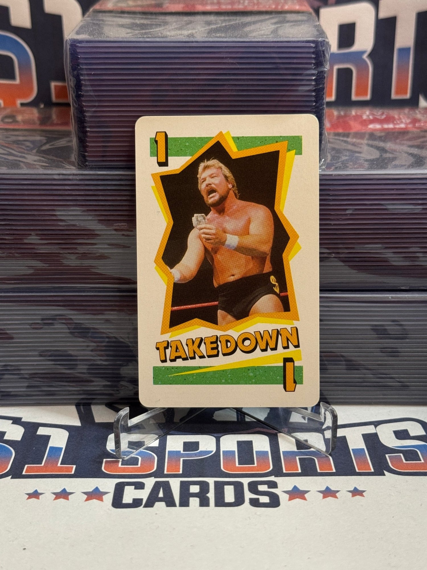 1990 Titan Sports WWE (Game) "Million Dollar Man" Ted DiBiase #1