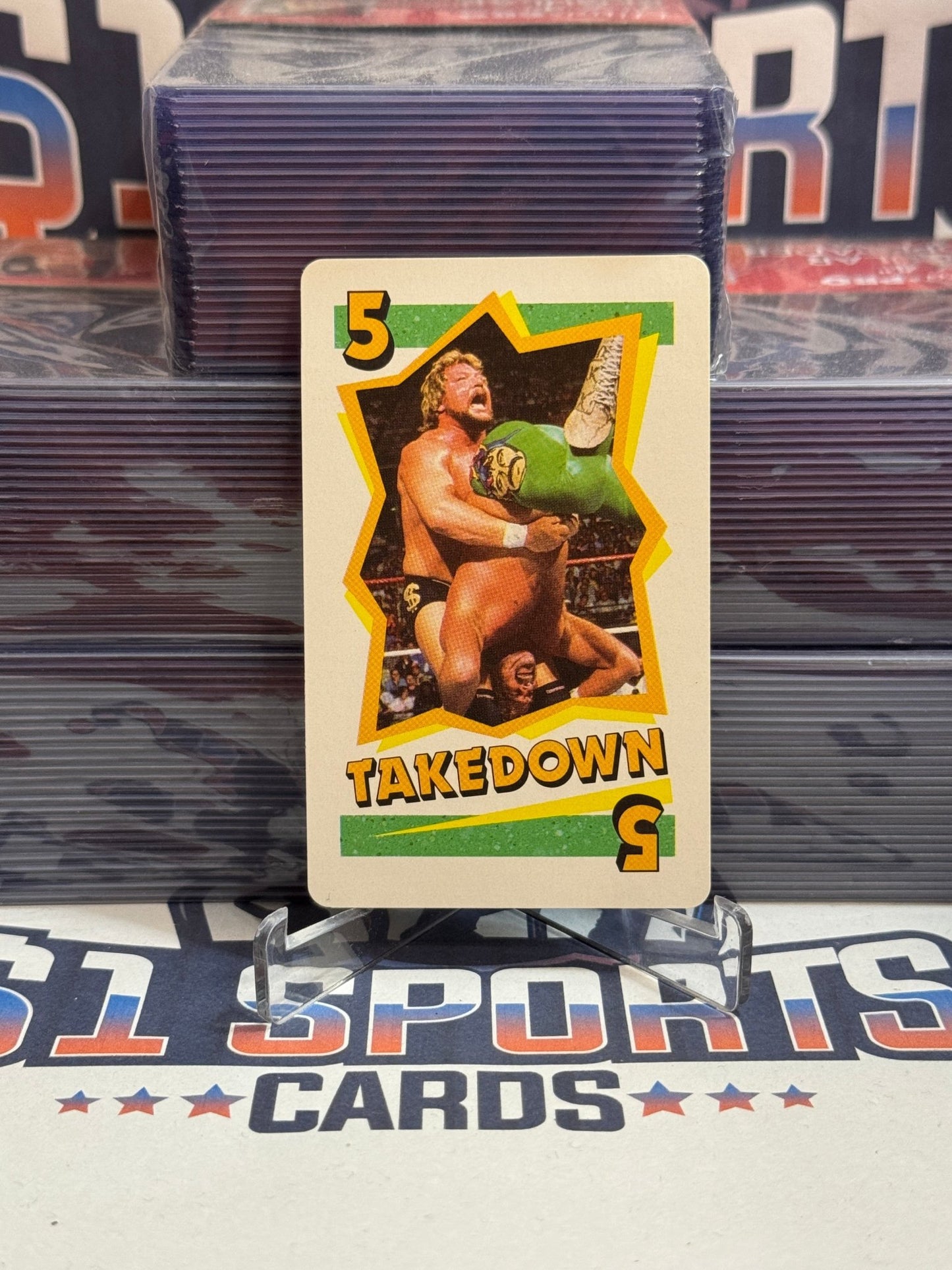 1990 Titan Sports WWE (Game) "Million Dollar Man" Ted DiBiase #5