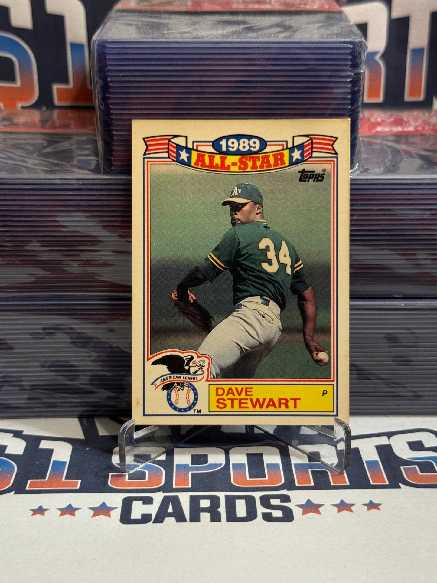 1990 Topps (All - Star) Dave Stewart #21