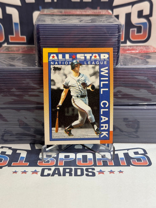 1990 Topps (All - Star) Will Clark #397