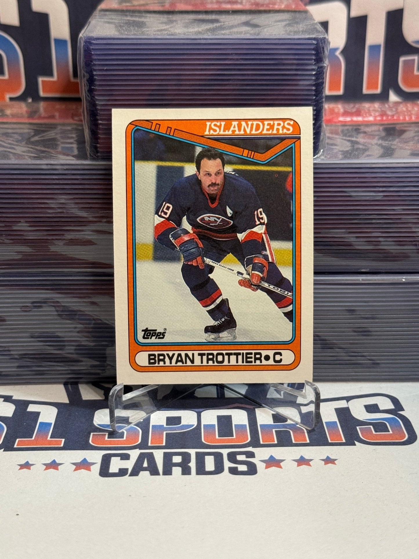 1990 Topps Bryan Trottier #291