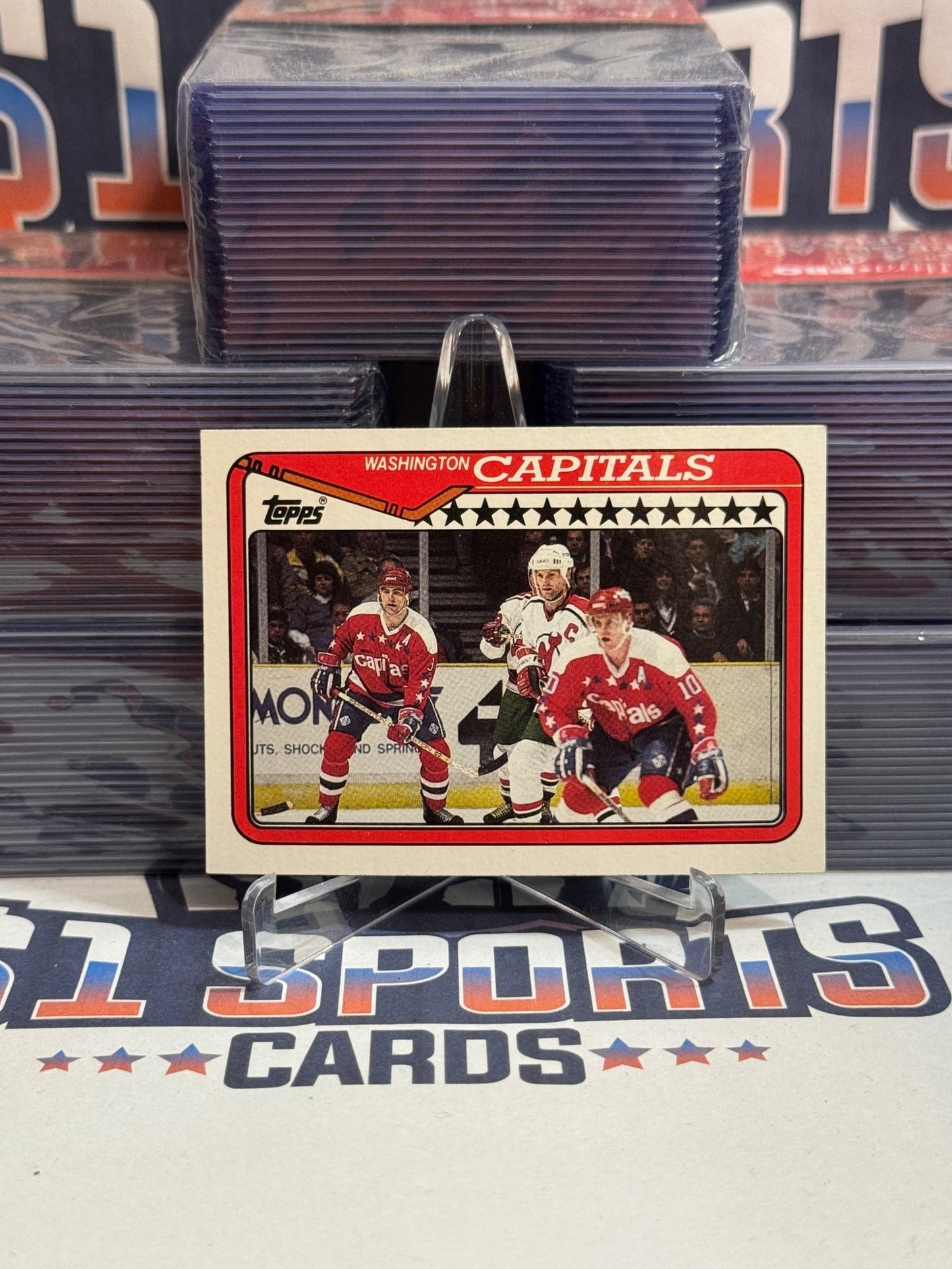 1990 Topps Capitals Team Card #394