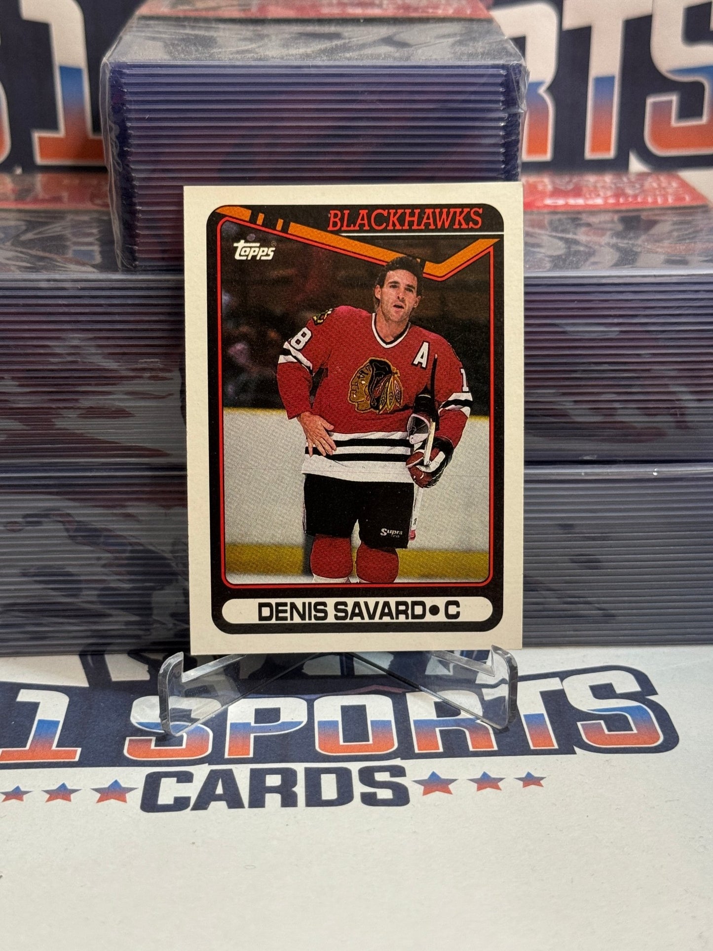 1990 Topps Denis Savard #28