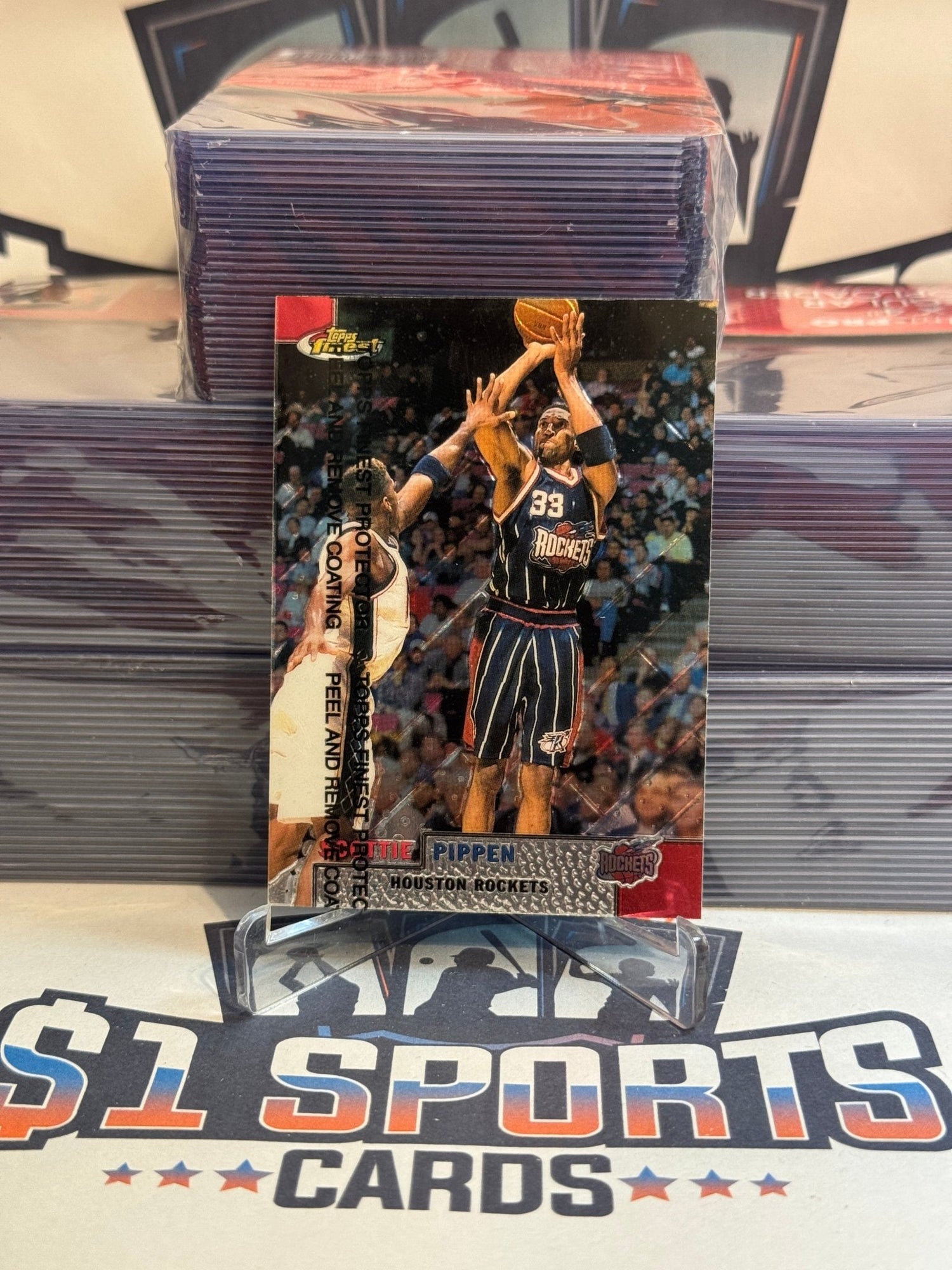 1990 Topps Finest Scottie Pippen #62