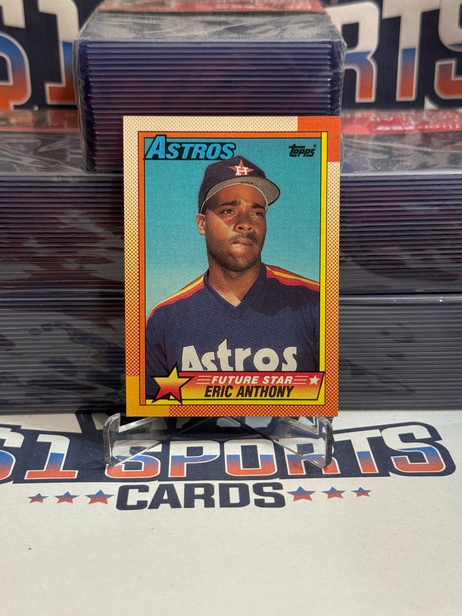 1990 Topps (Future Star) Eric Anthony Rookie #608