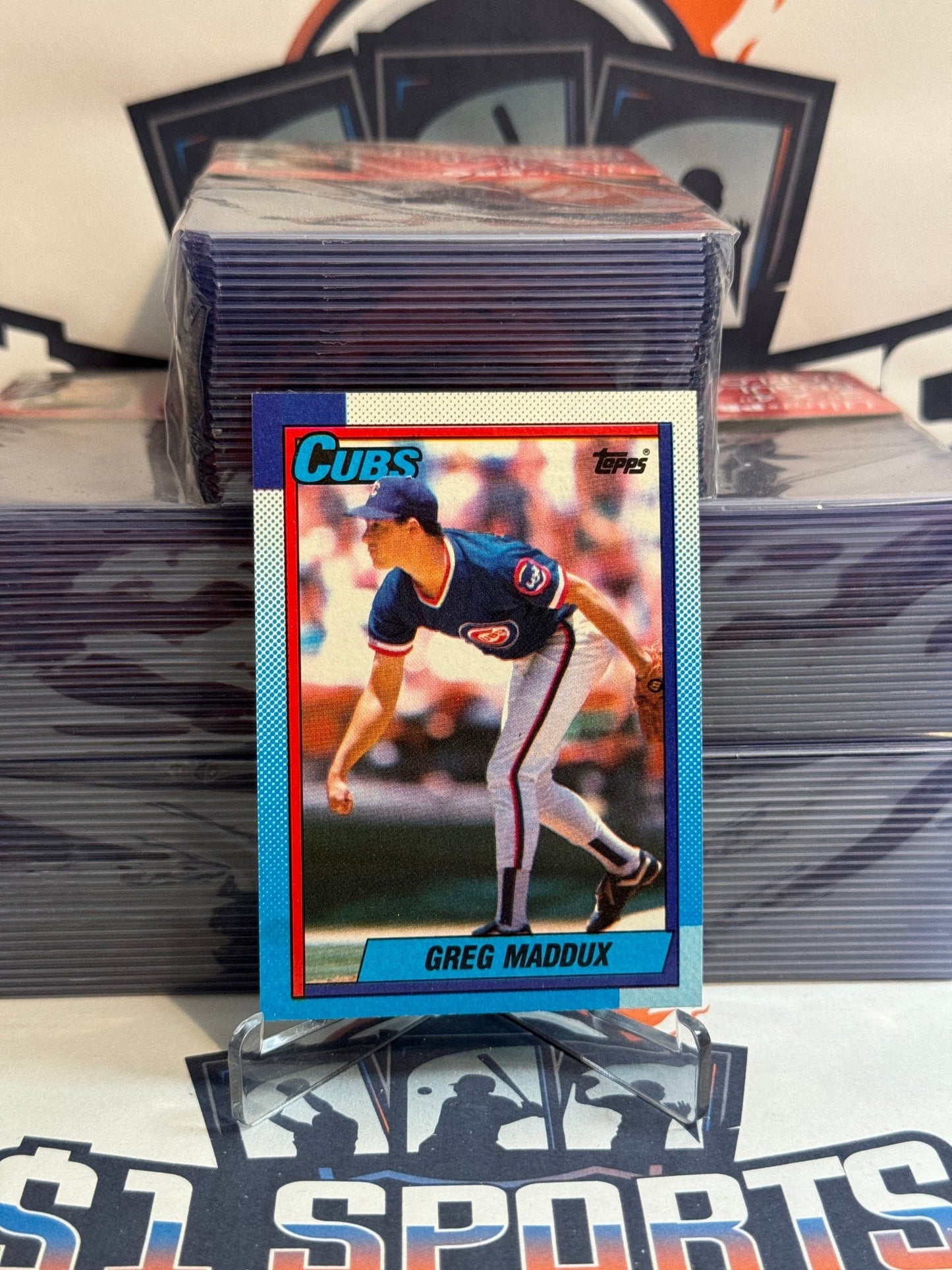 1990 Topps Greg Maddux #715