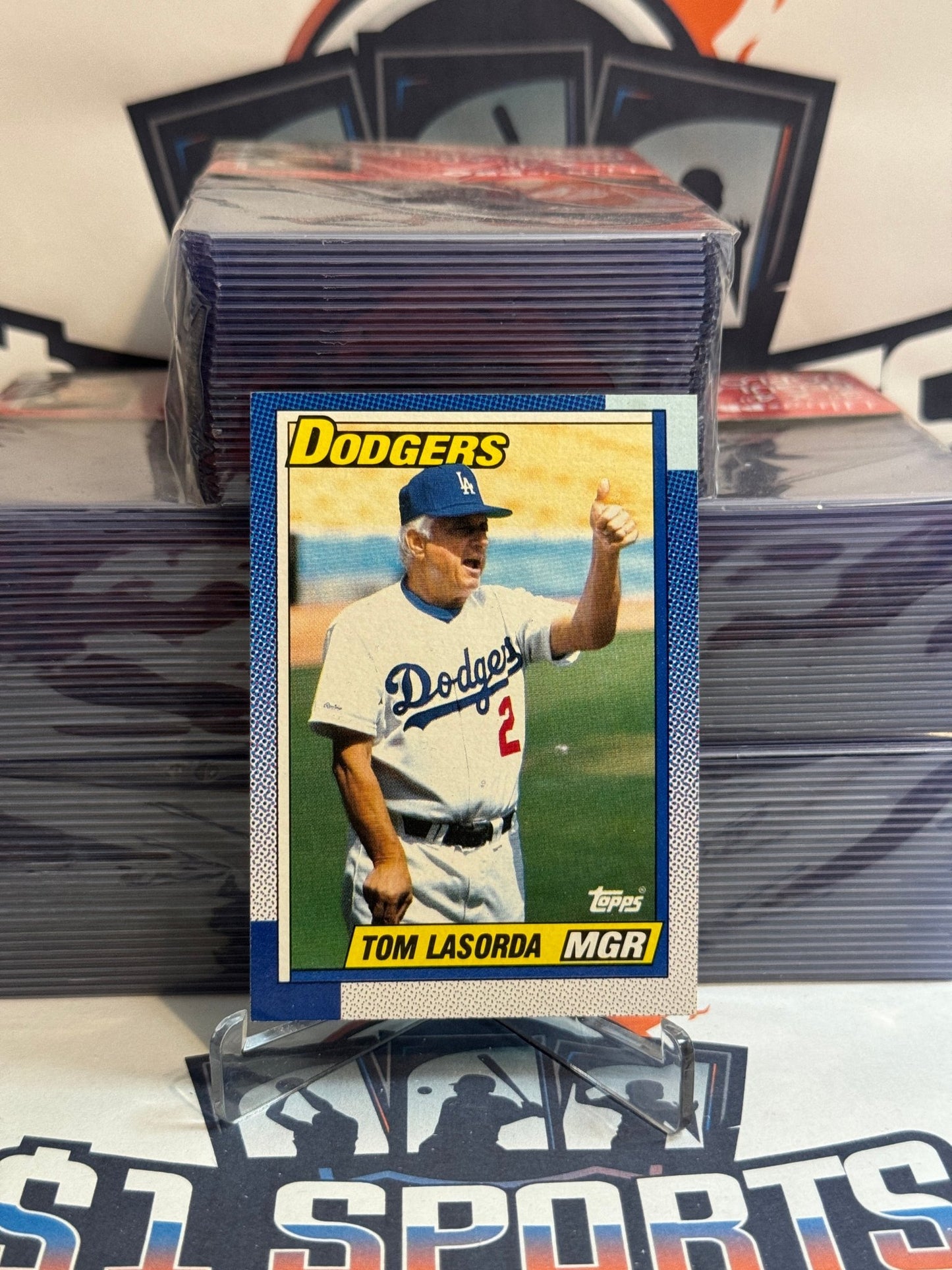 1990 Topps (Manager) Tommy Lasorda #669