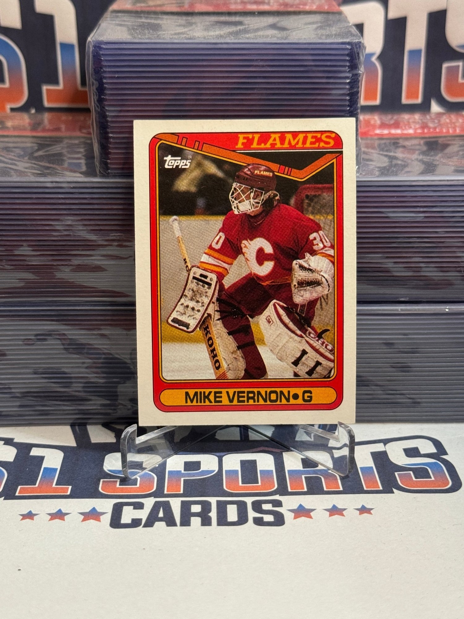 1990 Topps Mike Vernon #351