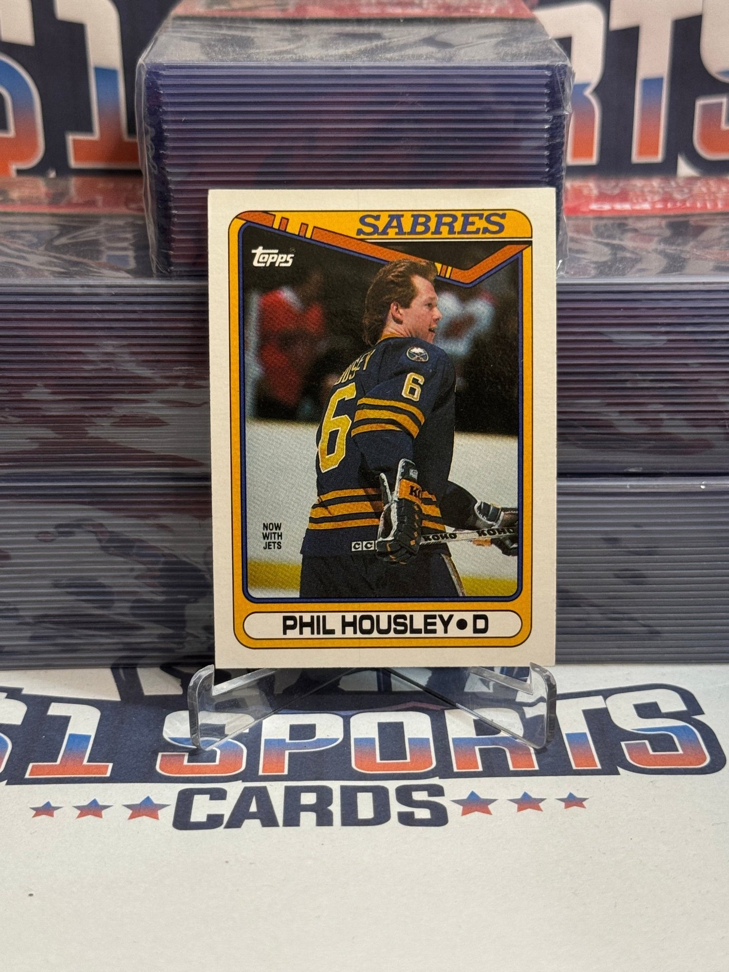 1990 Topps Phil Housley #89