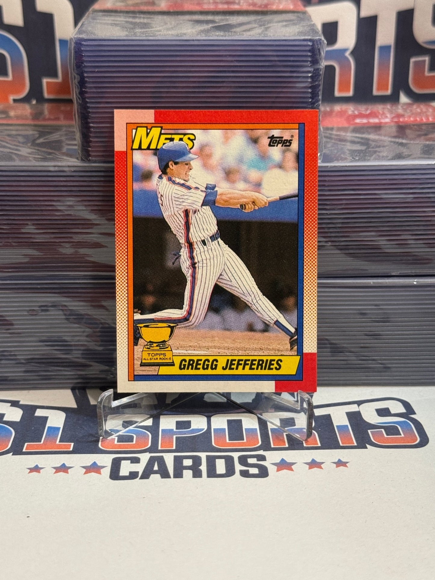 1990 Topps (Rookie Cup) Gregg Jefferies #457