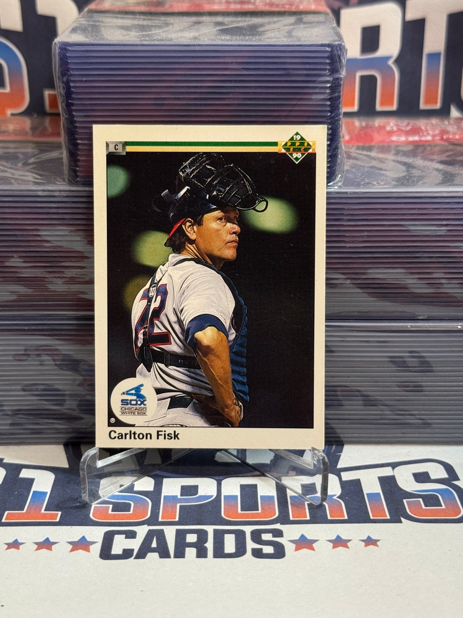 1990 Upper Deck Carlton Fisk #367