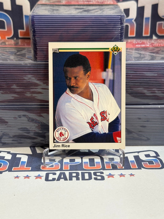 1990 Upper Deck Jim Rice #373